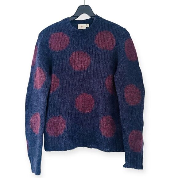 AG Adriano Goldschmied Ansley Polka Dot Sweater Size Small - Picture 3 of 6